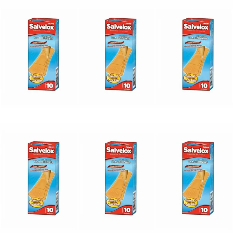 Salvelox Curativo C/10 (Kit C/06)