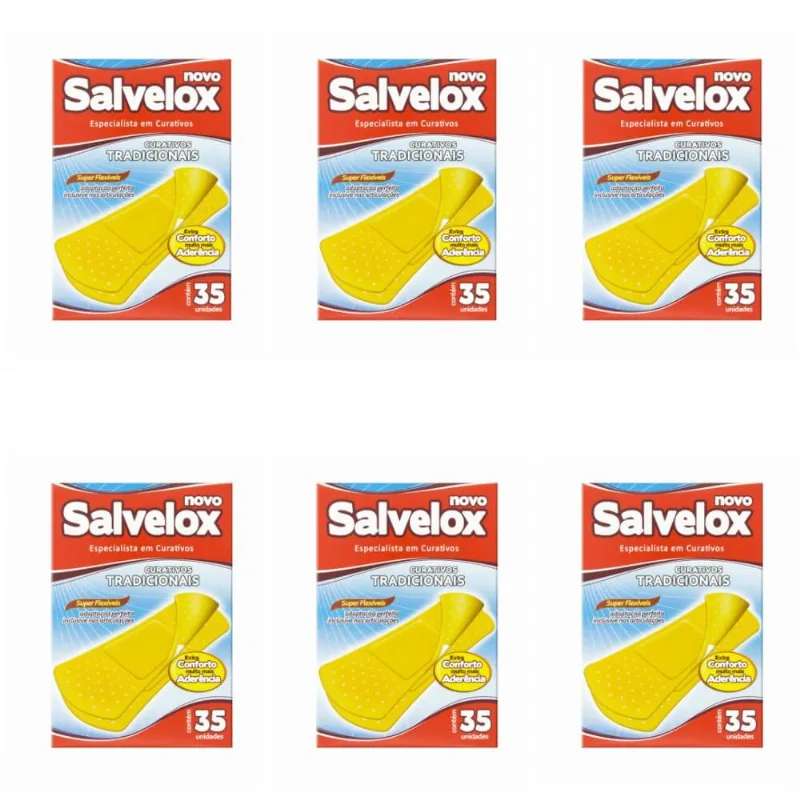 Salvelox Curativo C/35 (Kit C/06)