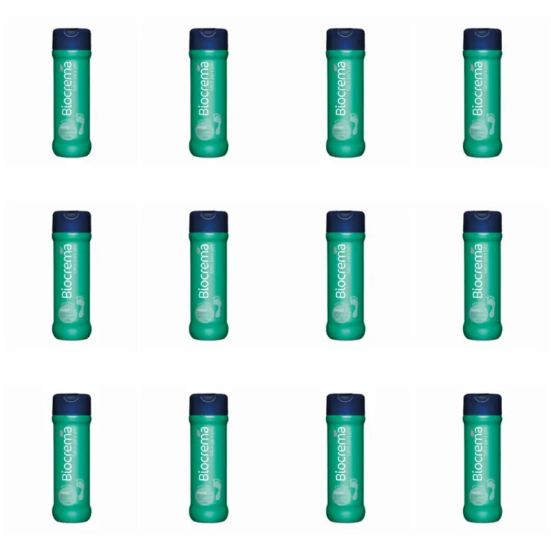 Biocrema Talco AntissÉPtico Canforado 100g (Kit C/12)