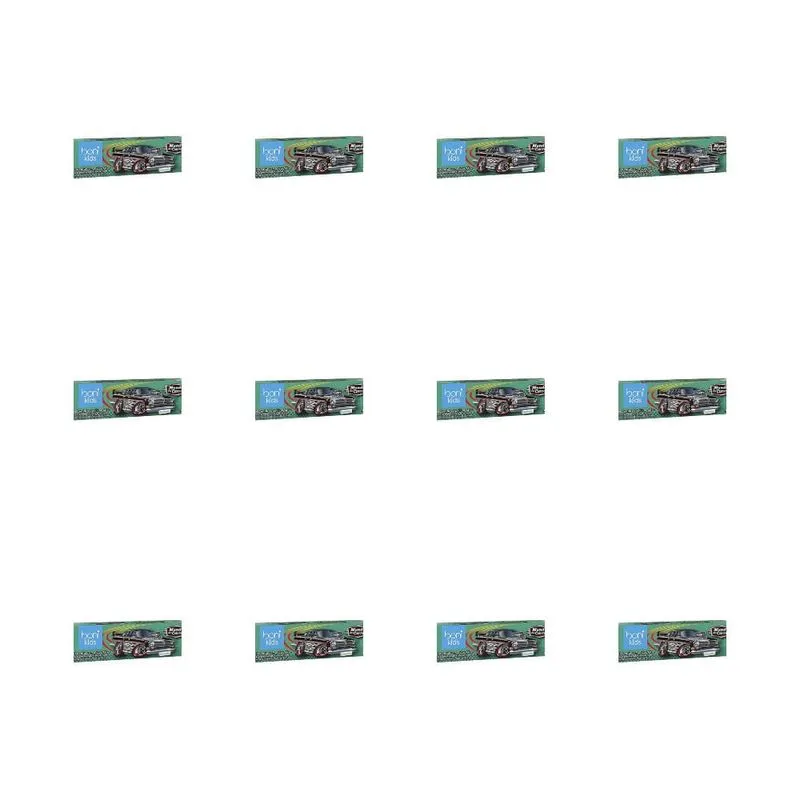 Boni Kids Mundo Dos Carros Gel Dental C- Fluor 50g (kit C-12)