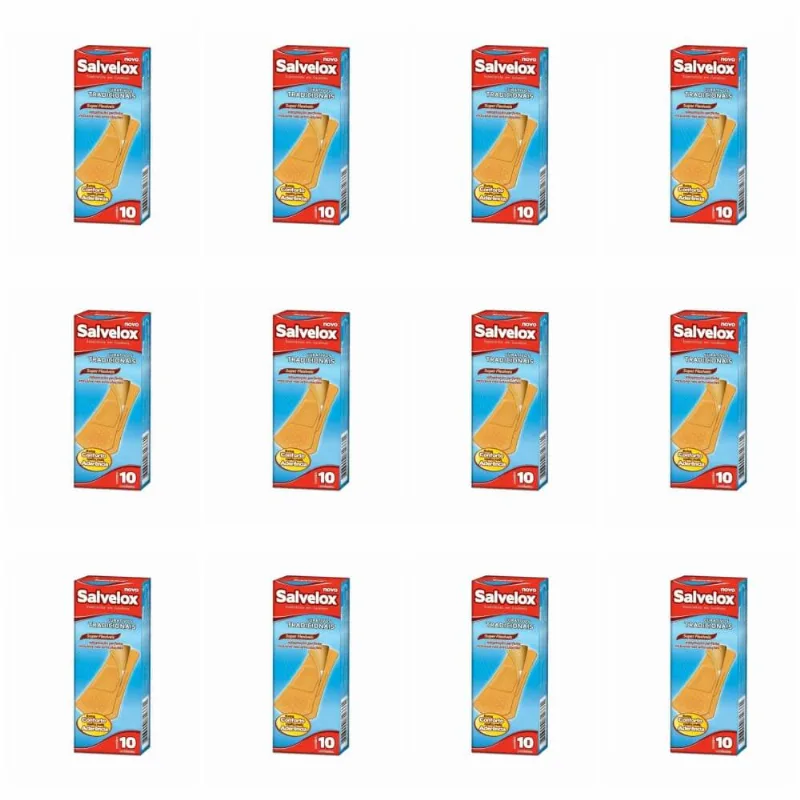 Salvelox Curativo C/10 (Kit C/12)