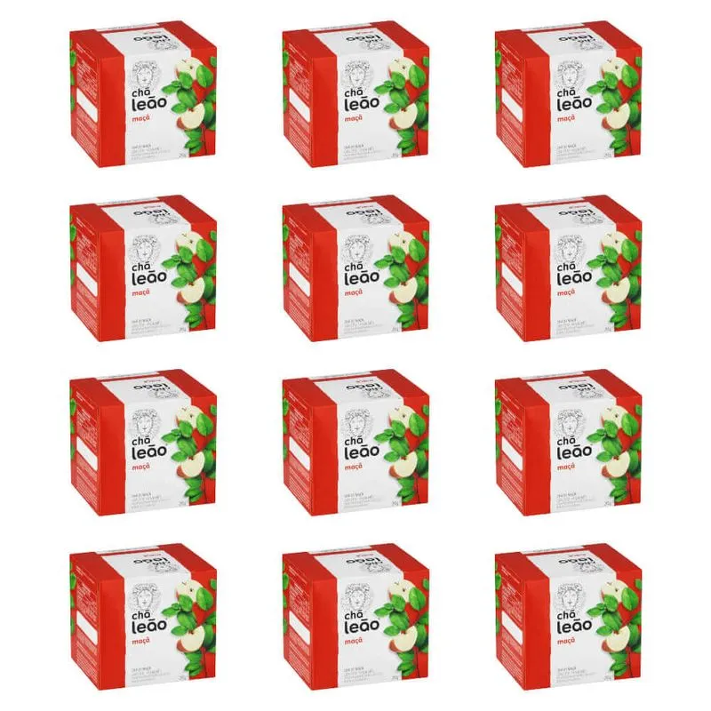 LeÃO MaÇÃ ChÁ C/10 (Kit C/12)