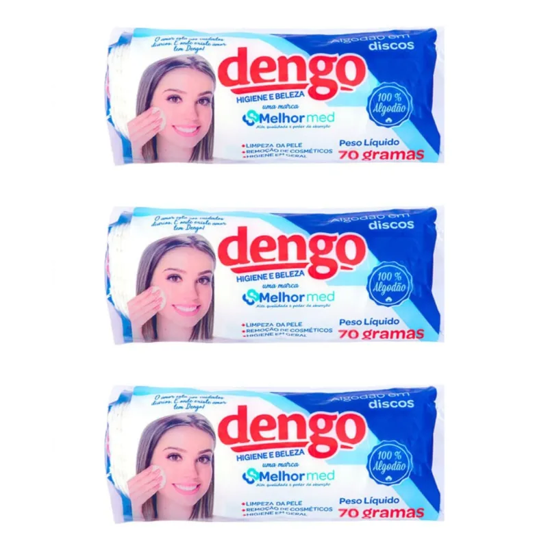 Dengo Algodao Disco 70g (Kit C-03)