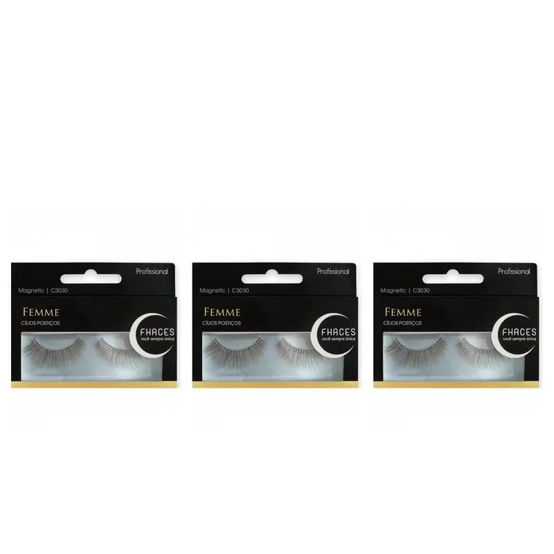 Fhaces Cilios Loiro (Kit C-03)