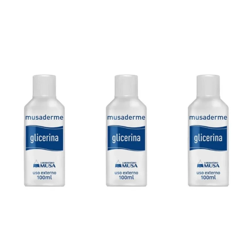 Musa Glicerina 100ml (kit C-03)