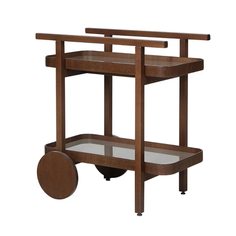 Mesa de Apoio Yume Marrom 70cm