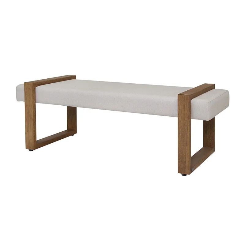 Banco Luisa Cinza 1,39cm