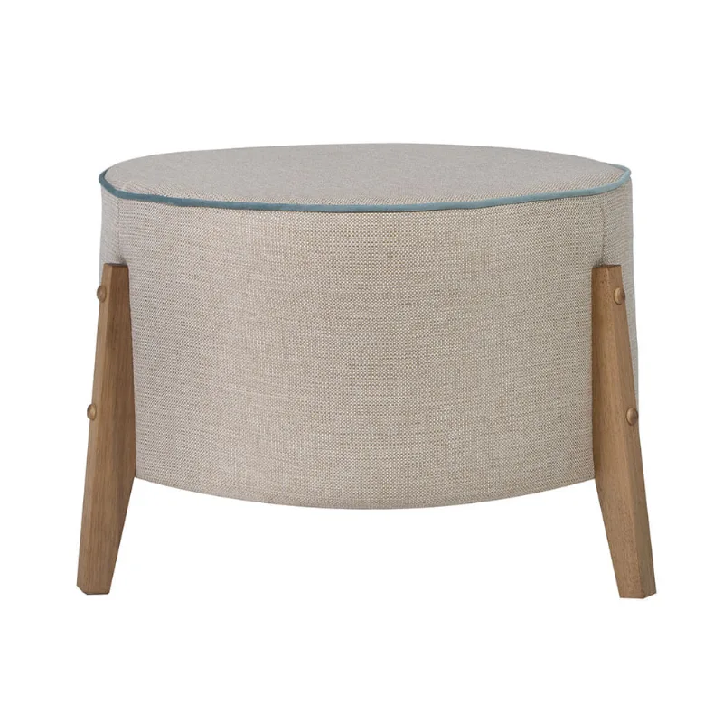 Puff Atlas Grande Cinza