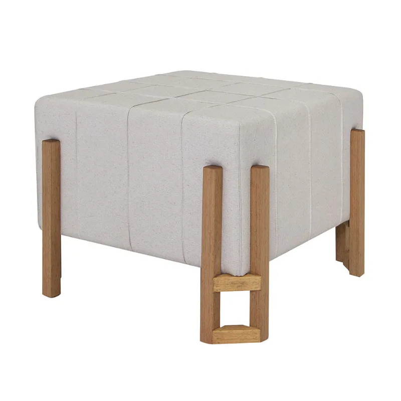 Puff Cubo Cinza