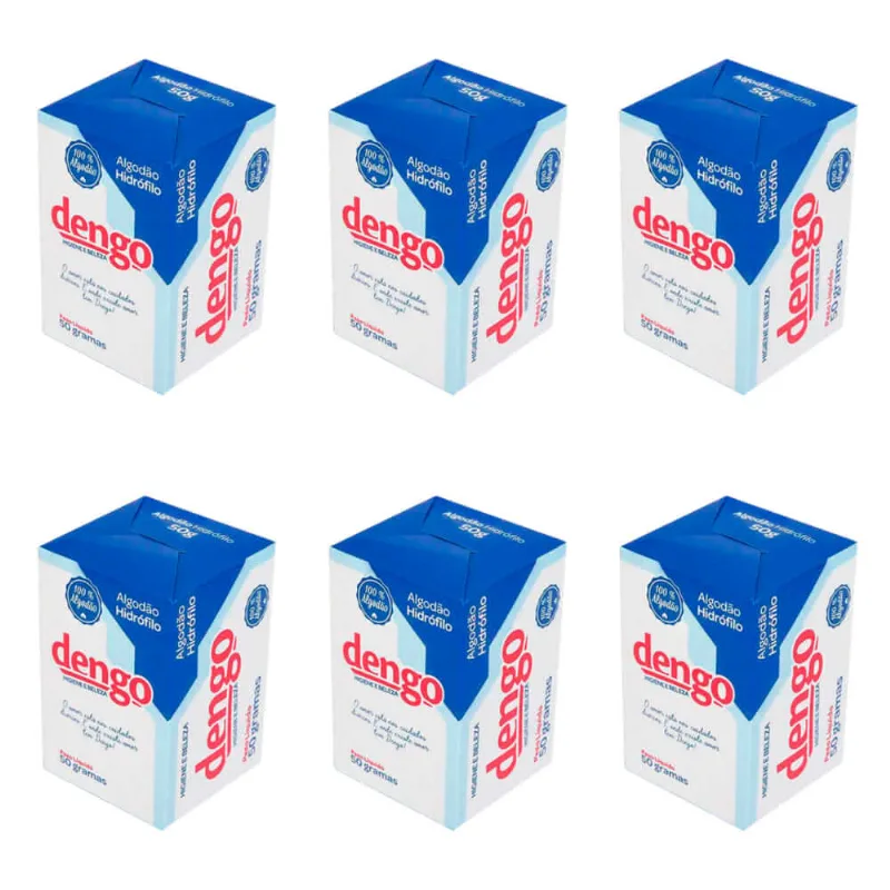 Dengo Algodao Caixa 50g (Kit C-06)