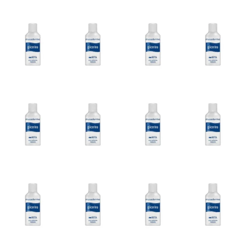 Musa Glicerina 100ml (kit C-12)