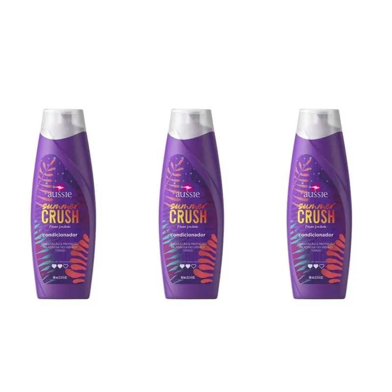 Aussie Crush Summer Condicionador 180ml (Kit C-03)