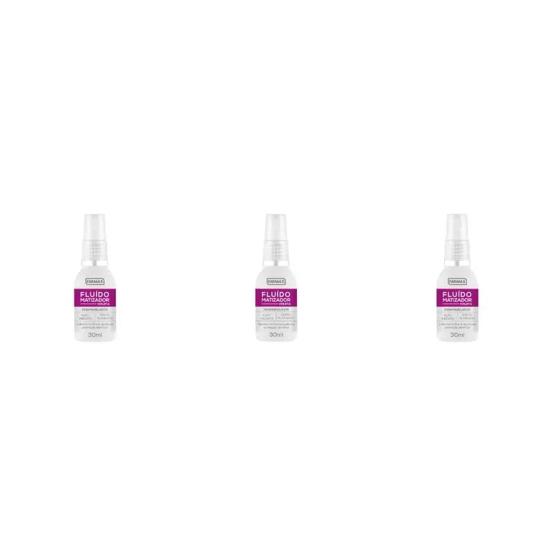 Farmax Fluido Matizador Violeta 30ml (kit C-03)