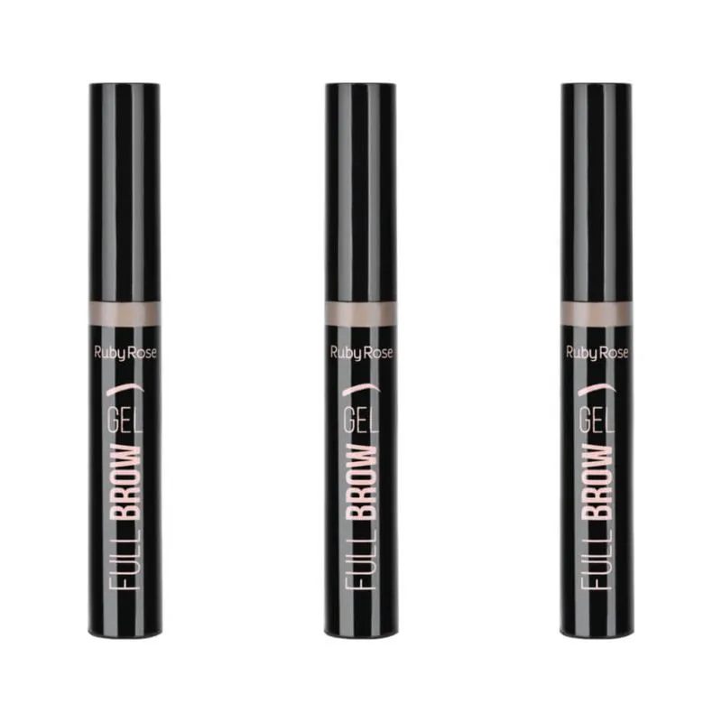 Ruby Rose Volumiz Medium Gel Sobrancelha Cor 2 (kit C-03)
