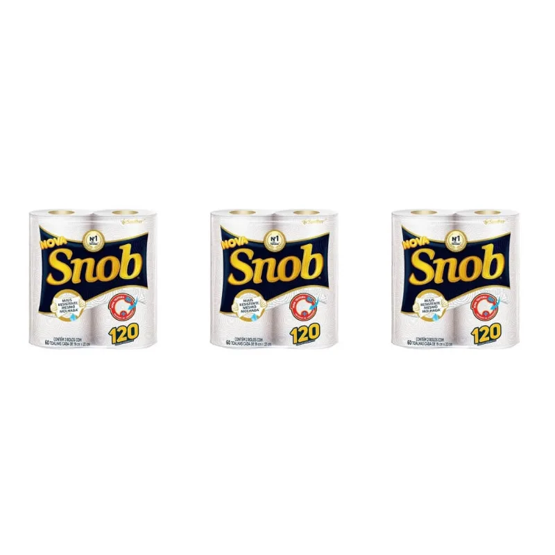 Snoob Papel Toalha C2 (kit C-03)