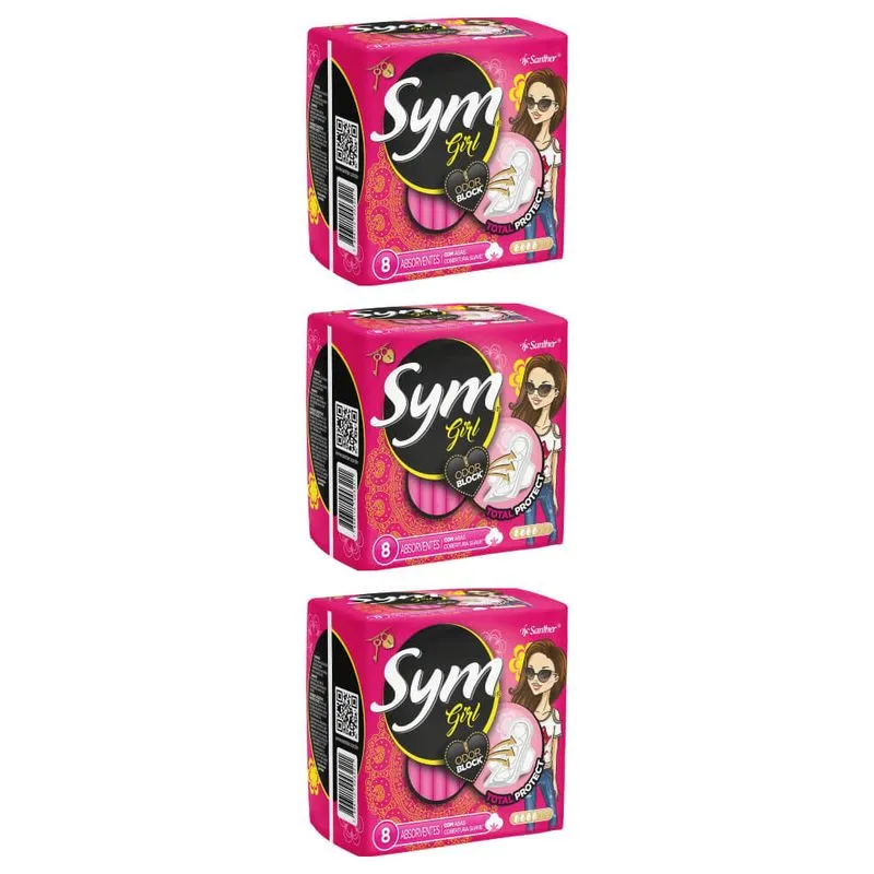 Sym Girl Absorvente C-8 (Kit C-03)