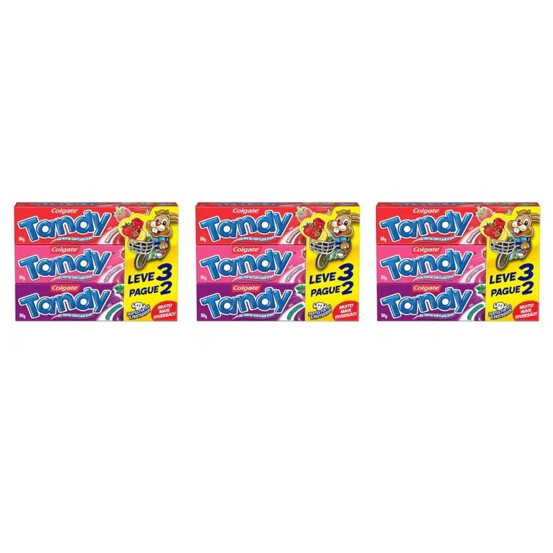 Tandy Creme Dental Infantil C- Fluor 50g C-3 (kit C-03)