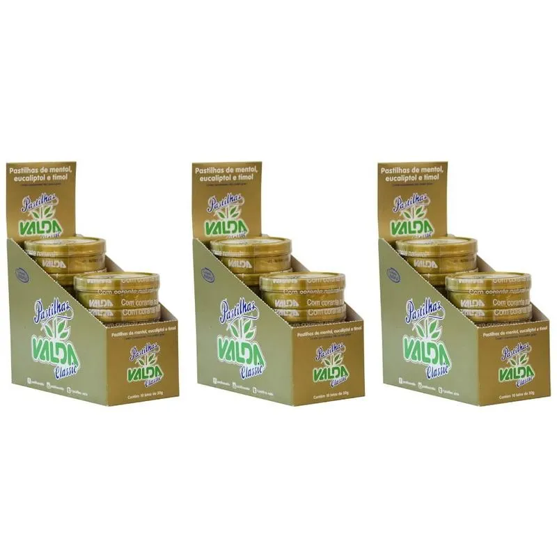 Valda Pastilha C-10 (kit C-03)