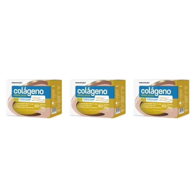 Verisol Manga E Maracuja Colageno Sache 30x10g (kit C-03)
