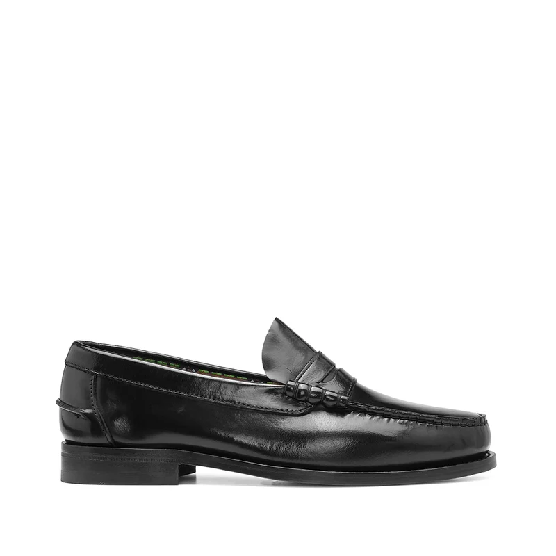 Sapato Mocassim Homem Polido Preto 42