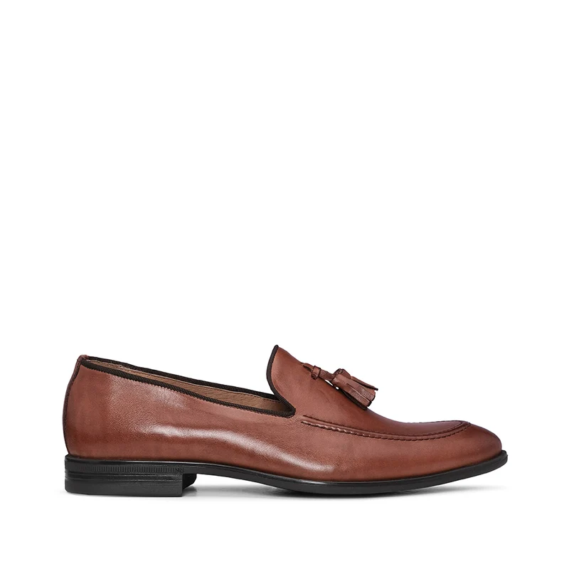 Sapato Clássico Homem Pele Camel 45
