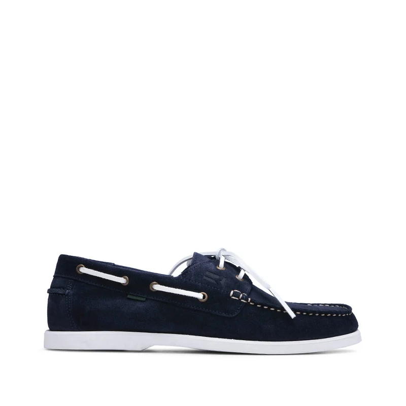 Sapato Vela Homem Camurça Azul Marinho 39