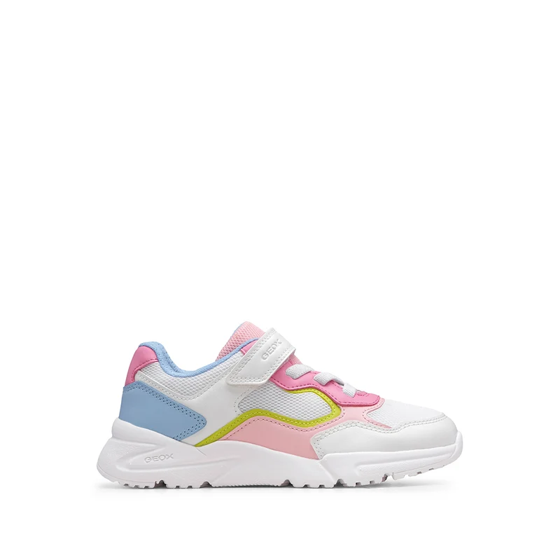 Sapatilha Casual Criança Loftus Branco E Rosa 33