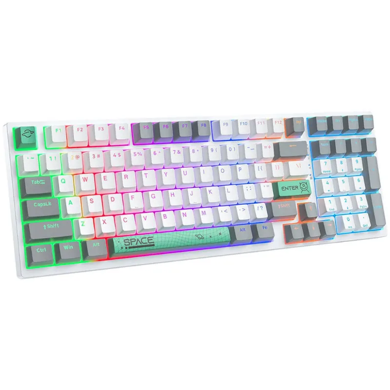 Teclado Mecanico Gamer Onikuma G38 98 Teclas Con Cable Teclado Mecanico Gamer Blanco Onikuma G38 98 Teclas Con Cable