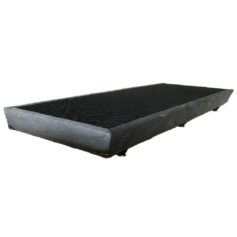 Base Box Casal 138x188x30cm Ortolar Grafite