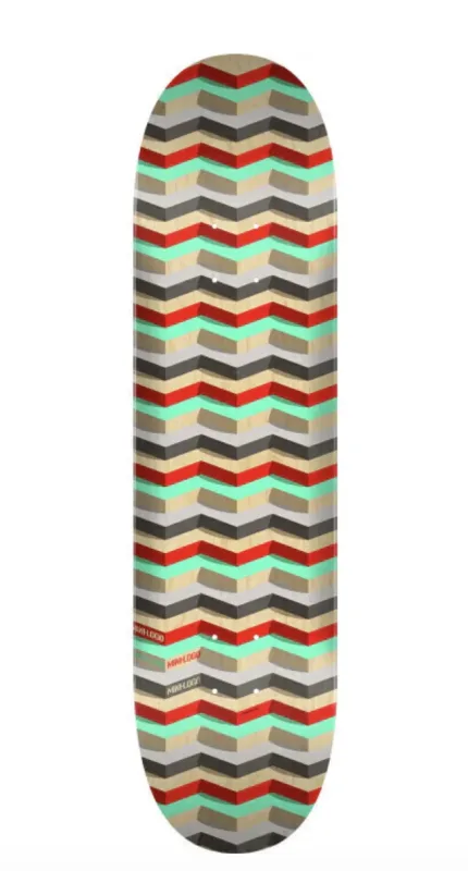 Shape Maple Mini Logo Bich 19 244 K20 Pattern Blocks 8.25'