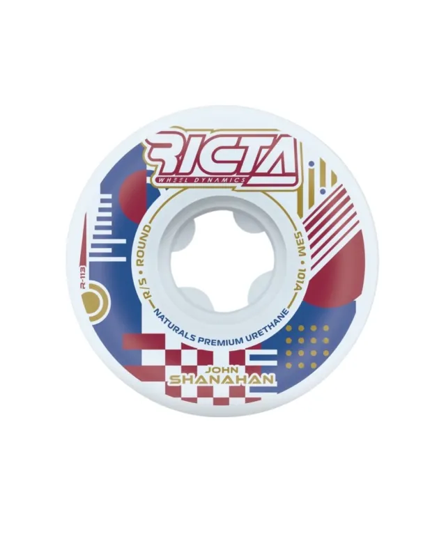 Roda Ricta Shanahan Flux Naturals 53mm Dureza 101A
