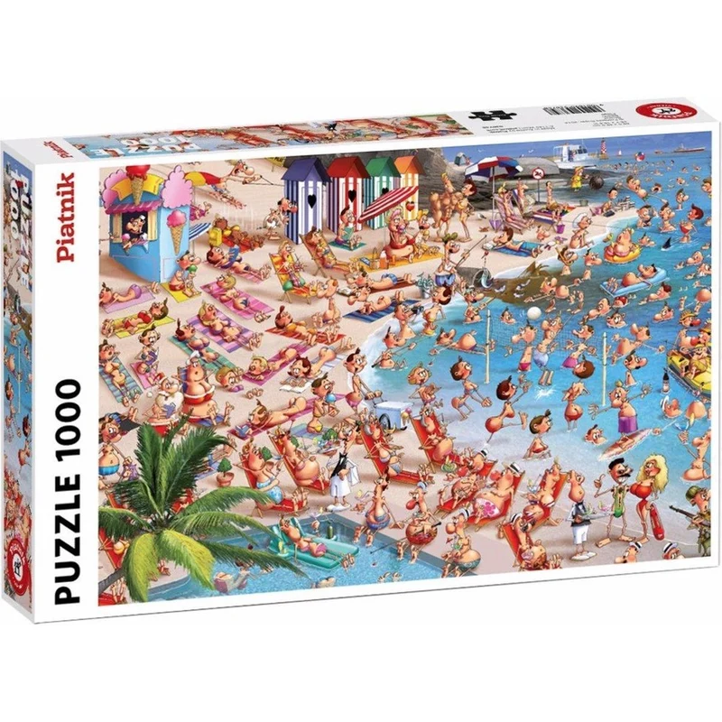 Piatnik - Ruyer - Beach Day 1000 Piece Puzzle