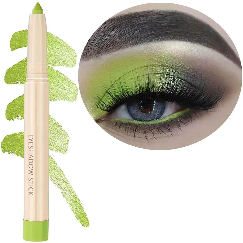 Stick De Sombra Metfdlaig Green À Prova D'água De Alta Pigmentação