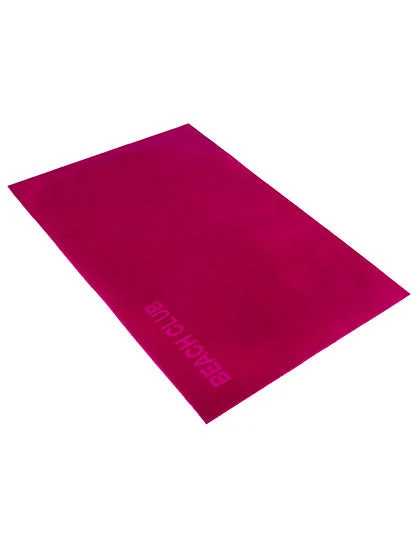 Beach Club Towel Cranberry