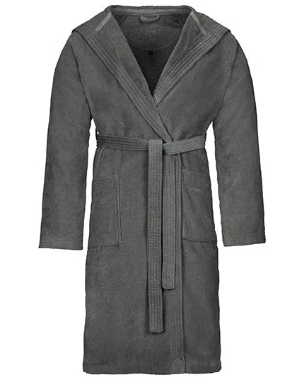 Unisex Hooded Robe Texas Flanell / L