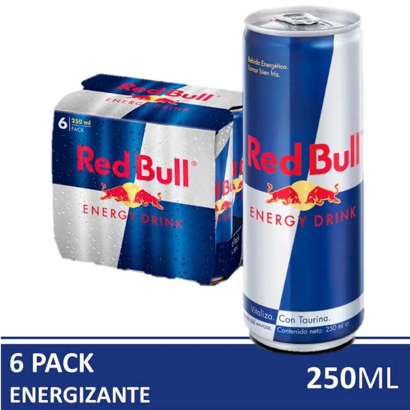Energizante Red Bull Energy Drink Sixpack