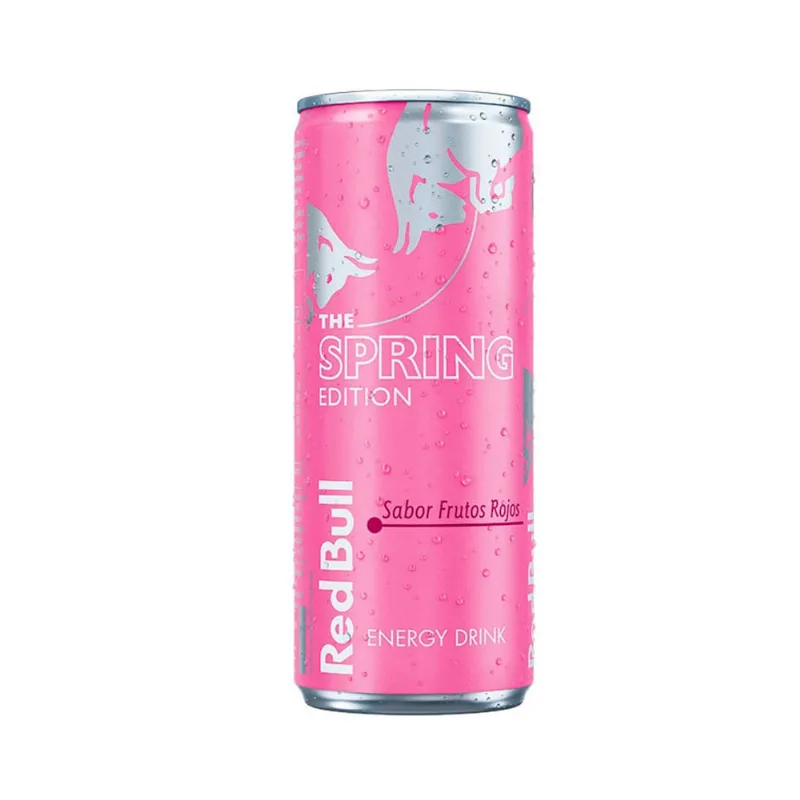 Bebida Energizante Spring Edition Sabor Frutos Rojos 250 Ml Red Bull