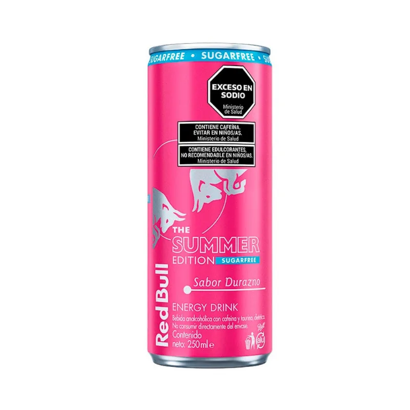 Energizante Red Bull White Peach 250 Ml