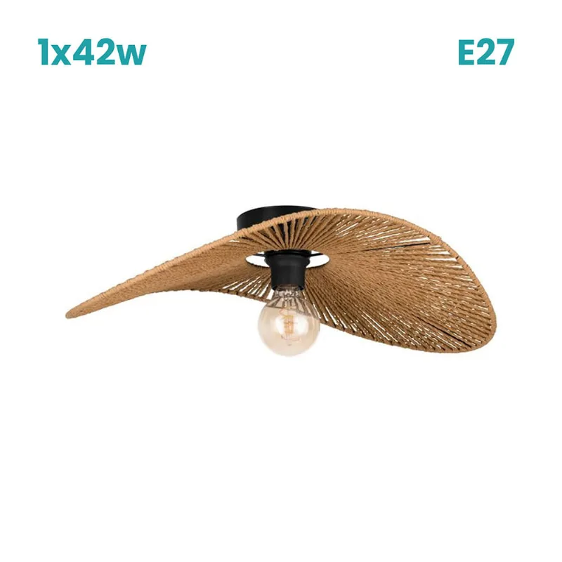 LAMP DE TECHO SIRUELA E27 1X42W H160
