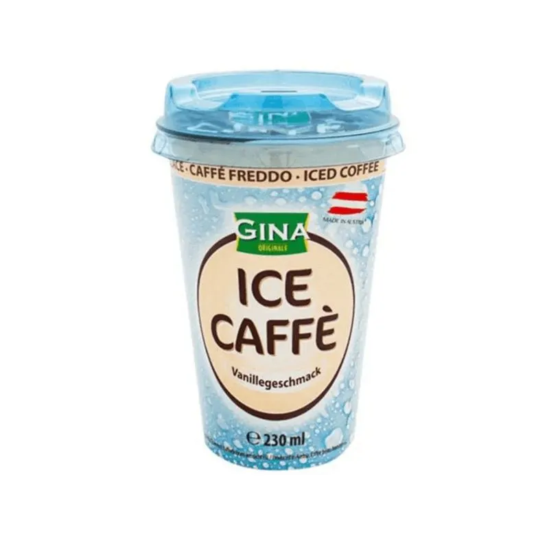 Café Gelado Sabor Baunilha Gina 230ml
