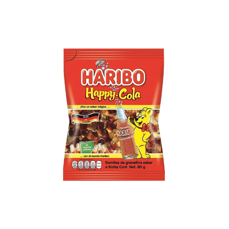 Gomitas Haribo Happy Cola 80g
