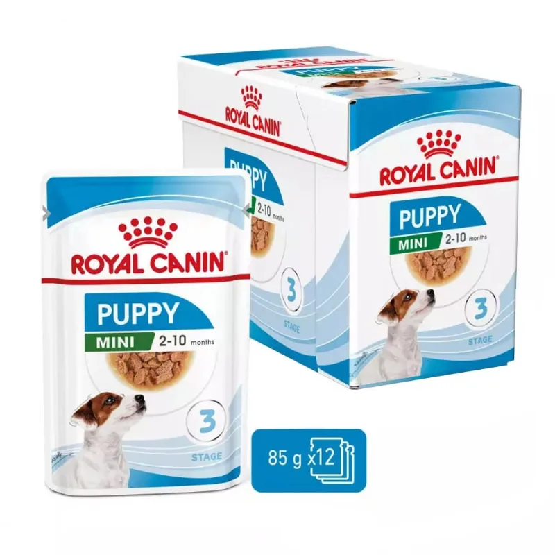Salsa Royal Canin SHN para Perros Mini Puppy 12x85gr