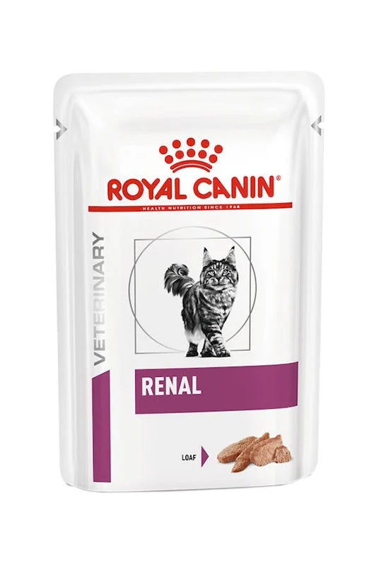 Royal Canin Veterinary Renal Morbido Patè Per Gatti Adulti Bustine 12x85g
