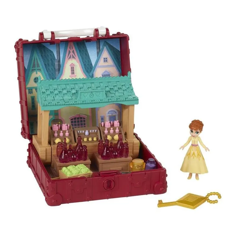 Frozen 2 - Cenario Anna na Aldeia Pop aventuras E7080 - Hasbro E6545