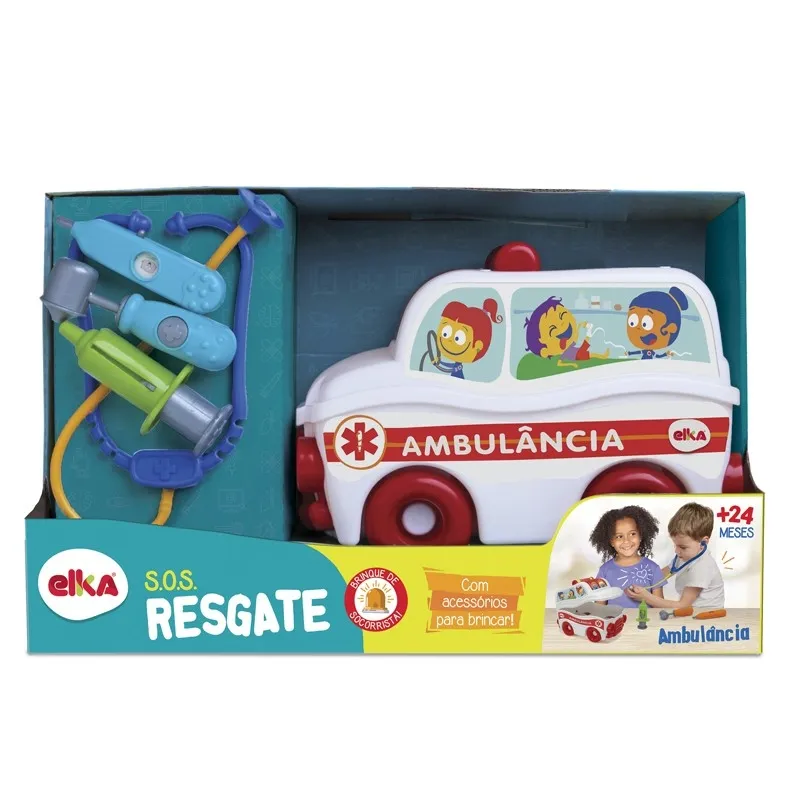 Sos Resgate Ambulância - Elka 1119