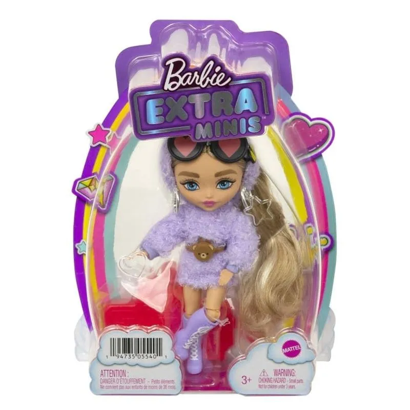 Vestido Lilás Barbie Extra Minis - Mattel HGP62-HGP66