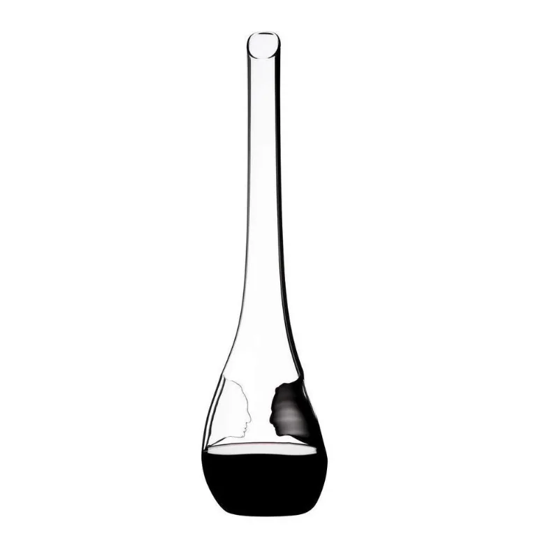 Decanter De Vinho Riedel Face To Face Cristal 60cm Black Tie