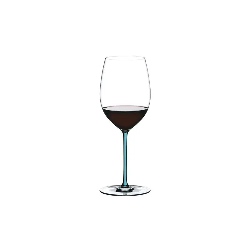 Taça De Vinho Riedel Fatto A Mano Merlot Haste Colorida