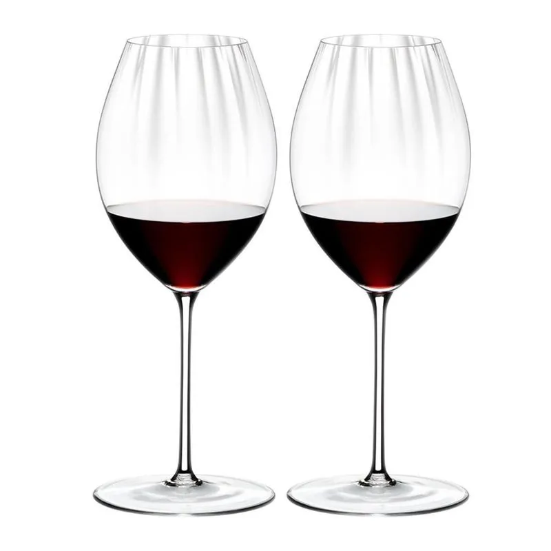 2 Taças De Vinho Riedel Performance Shiraz Syrah Cristal