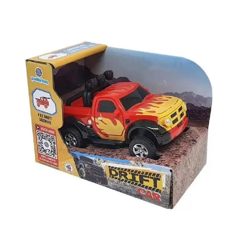 Vermelho Carrinho Drift Car - Polibrinq CAR701